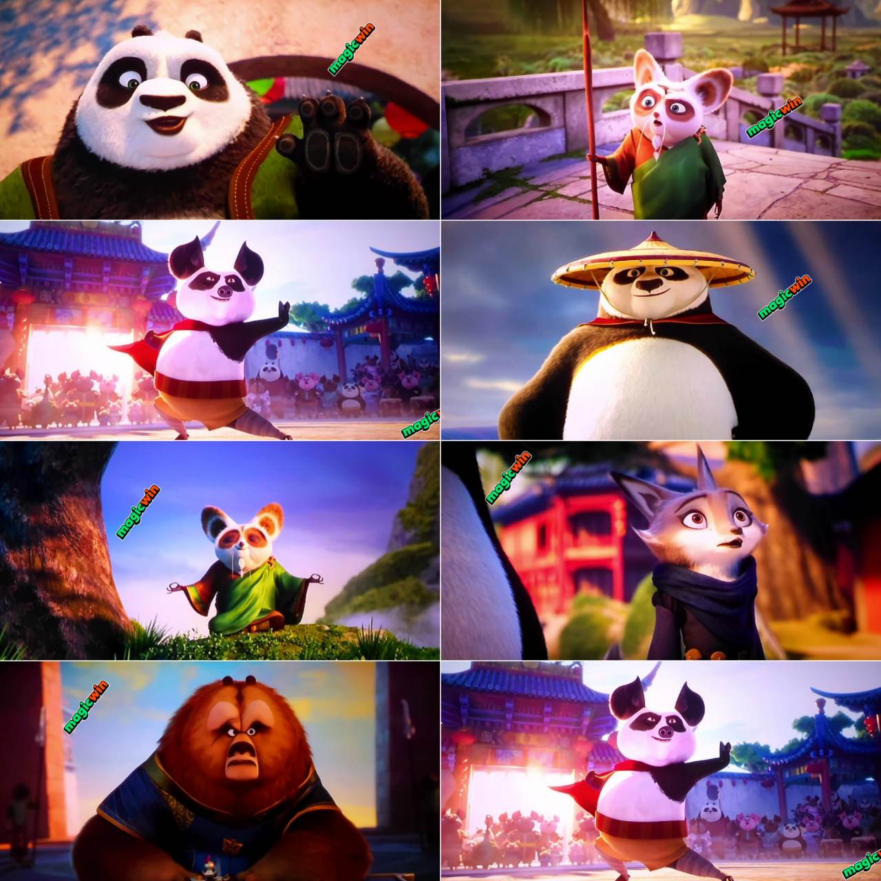 Kung Fu Panda 4 (2024) {Hindi + English} Dual Audio Movie HQCam screenshot