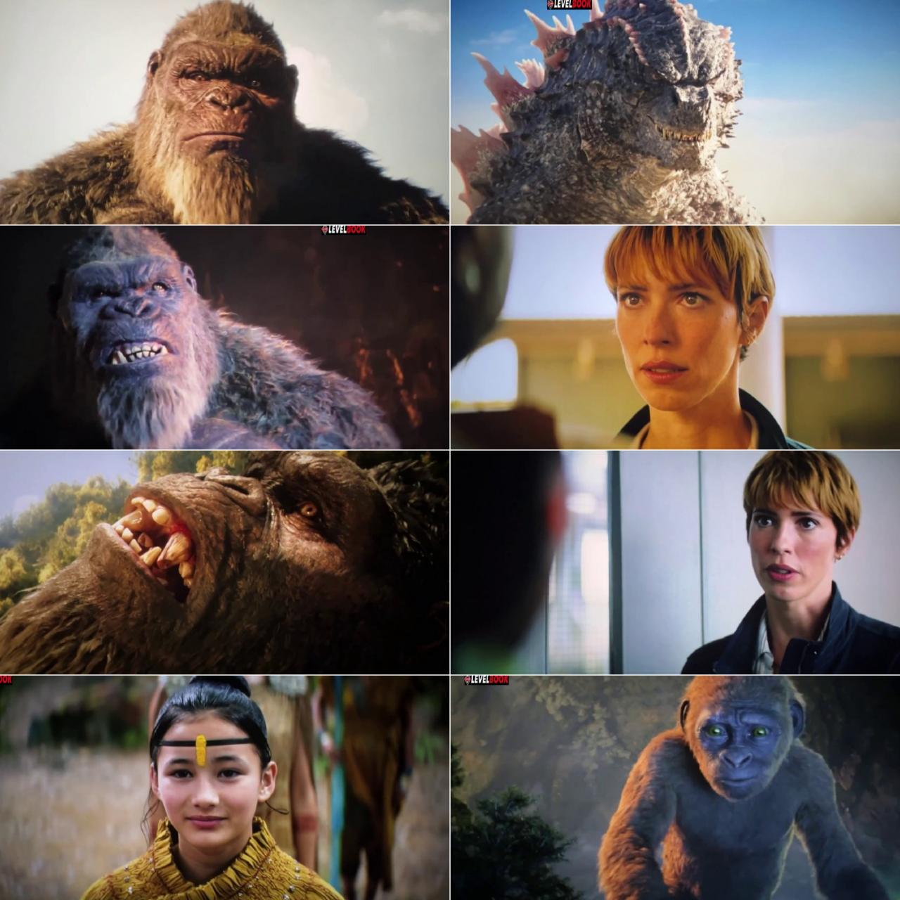 Godzilla x Kong The New Empire (2024) {Hindi + English} Dual Audio Movie HQCam screenshot