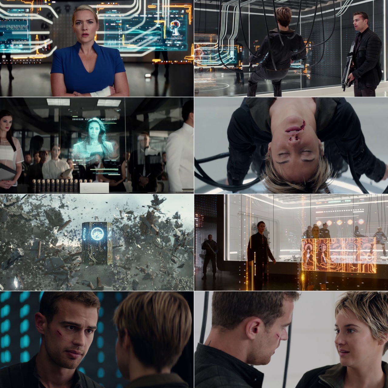 Insurgent (2015) {Hindi + English} Dual Audio Movie BluRay HD ESub screenshot