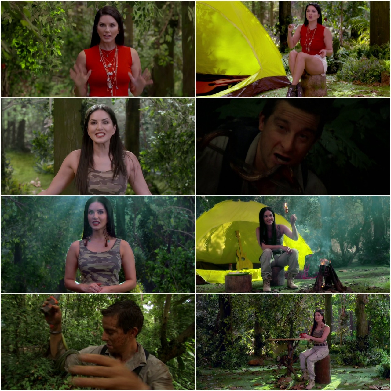 Man vs Wild With Sunny Leone S1 (2023) Hindi Completed Web Series HEVC screenshot