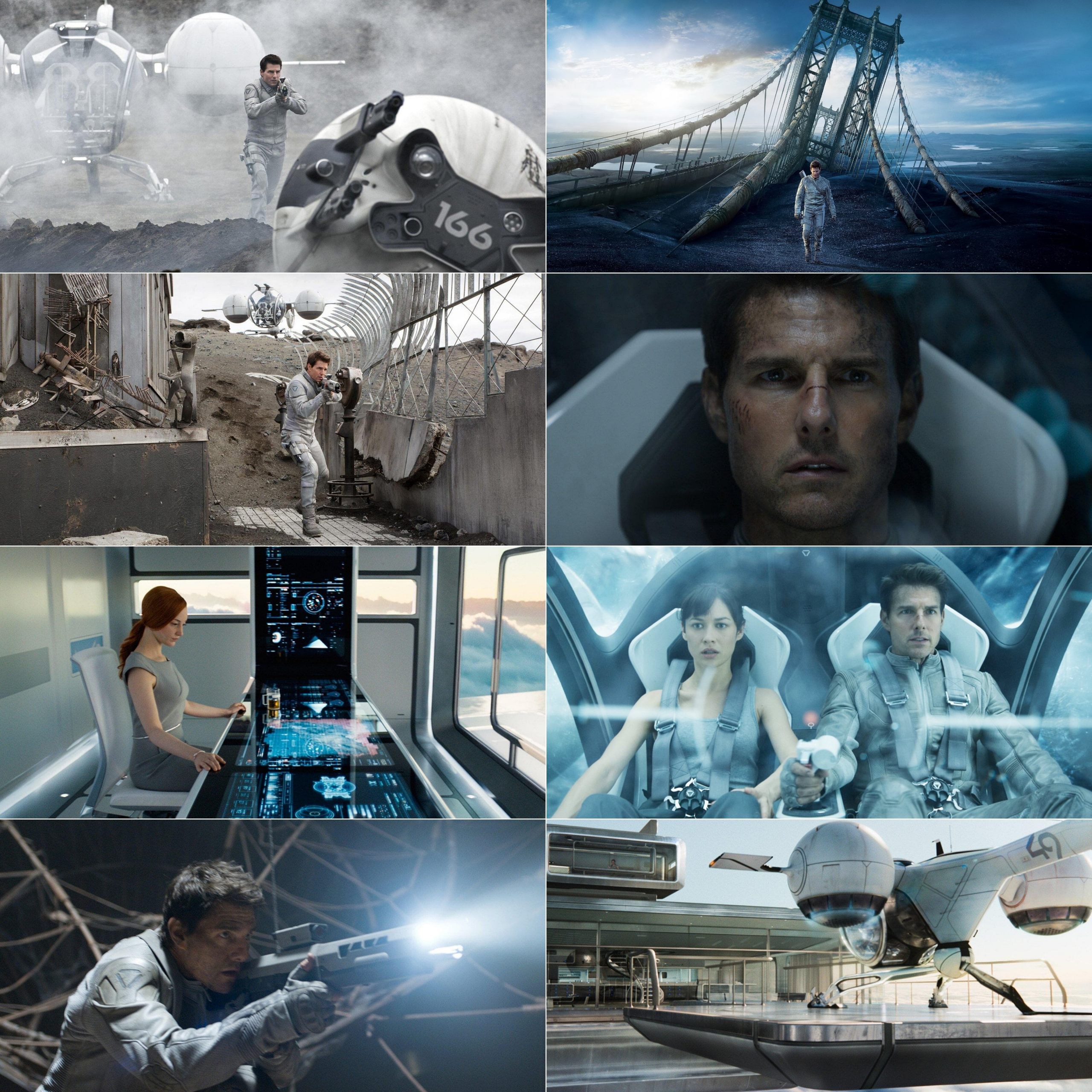 Oblivion (2013) (Hindi + English) Dual Audio Movie BluRay HD ESub screenshot