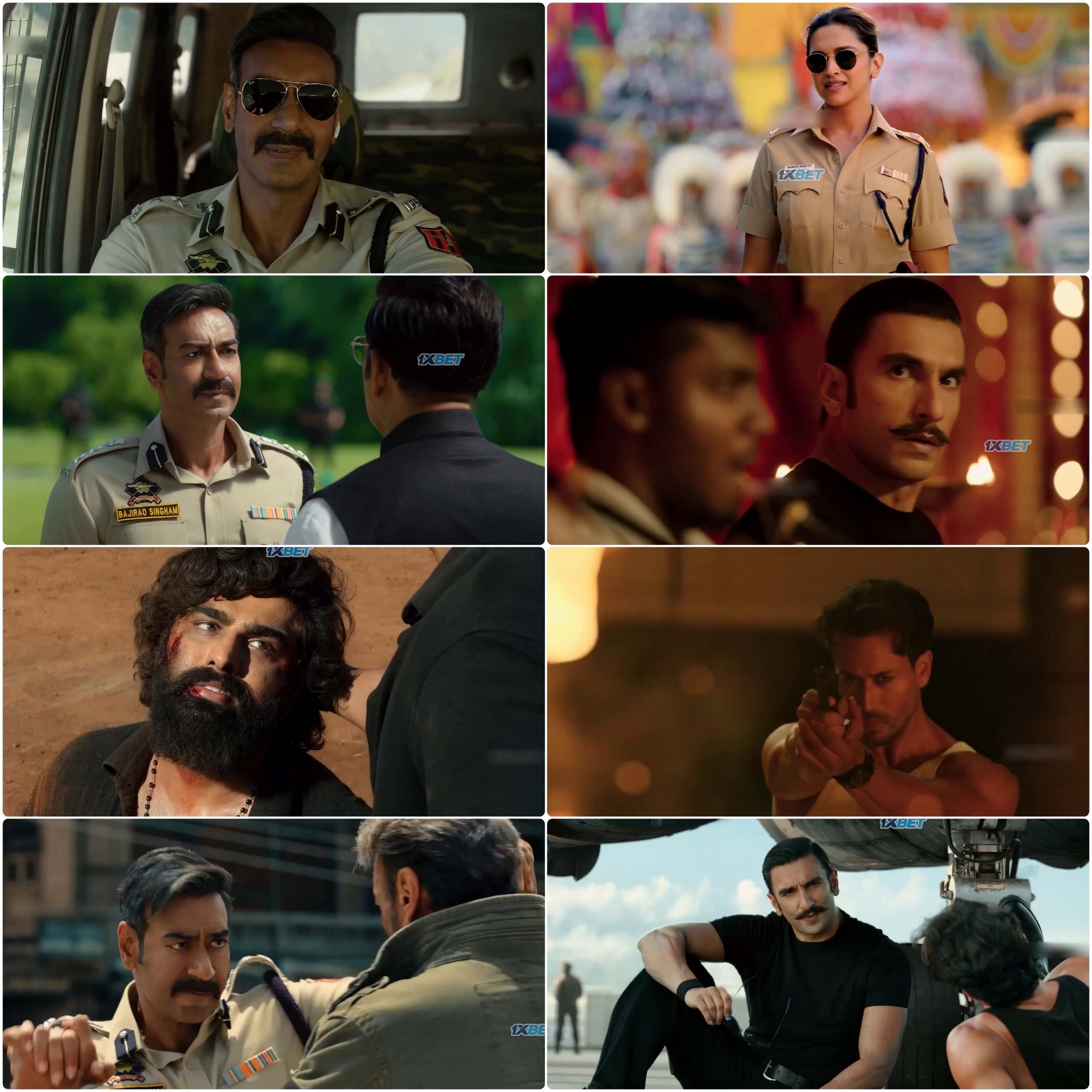 Singham Again (2024) Bollywood Hindi Movie HDRip screenshot