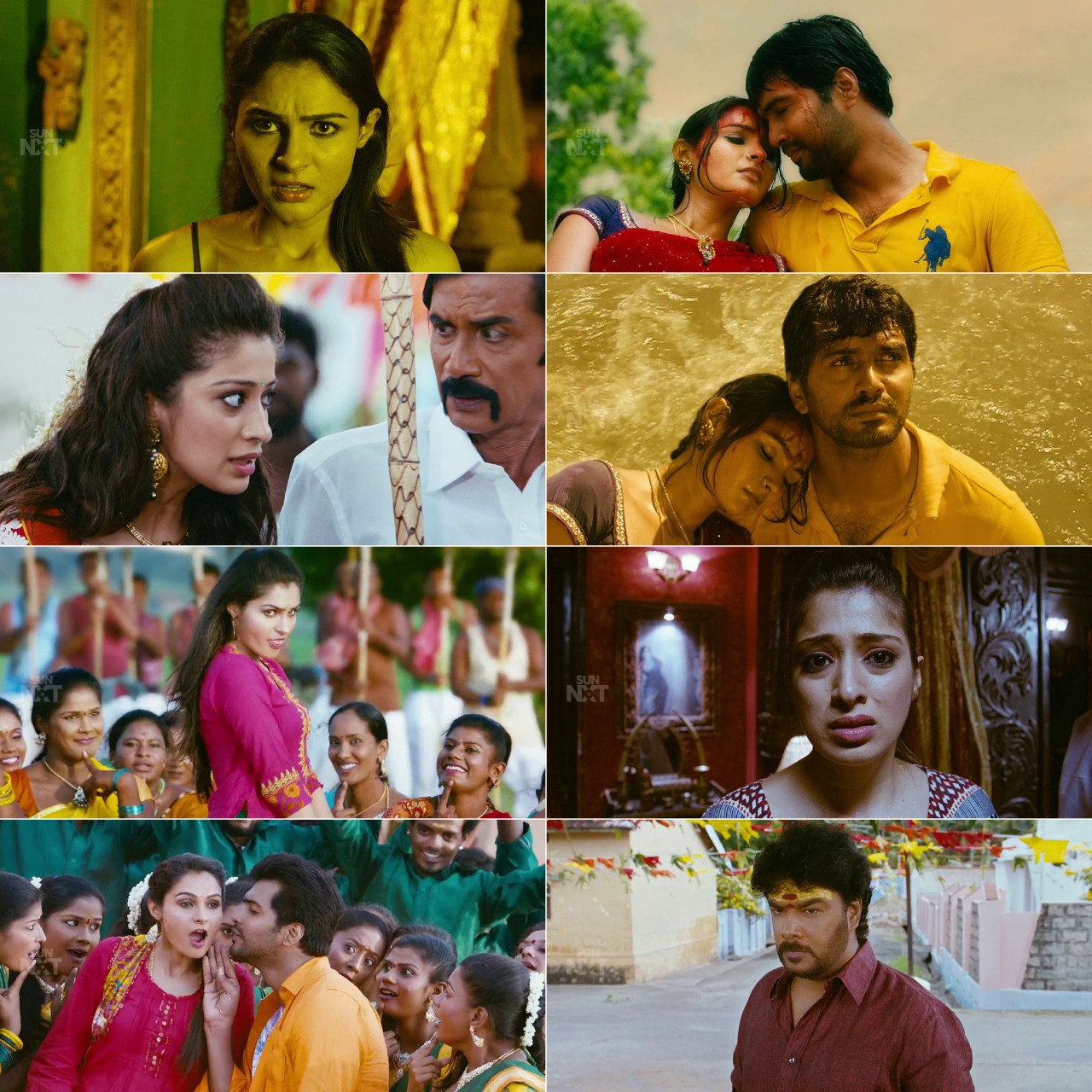 Aranmanai (2014) {Hindi + Tamil} Dual Audio UnCut Movie HD ESub screenshot