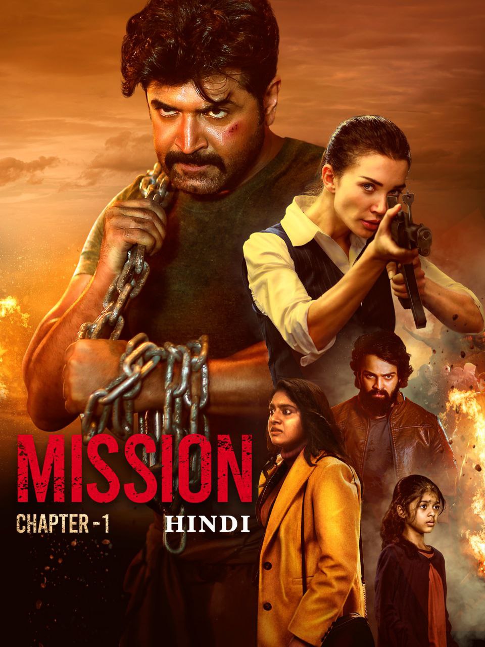 Mission Chapter-1 (2024) {Hindi + Tamil} Dual Audio UnCut Movie HD ESub