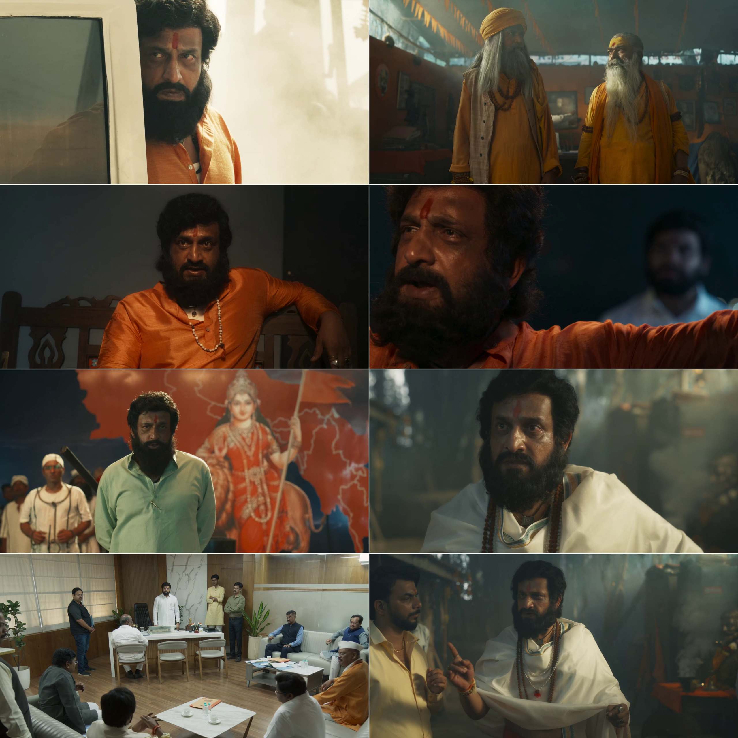 Dharmaveer 2 (2024) (Hindi + Marathi) Dual Audio HDRip screenshot