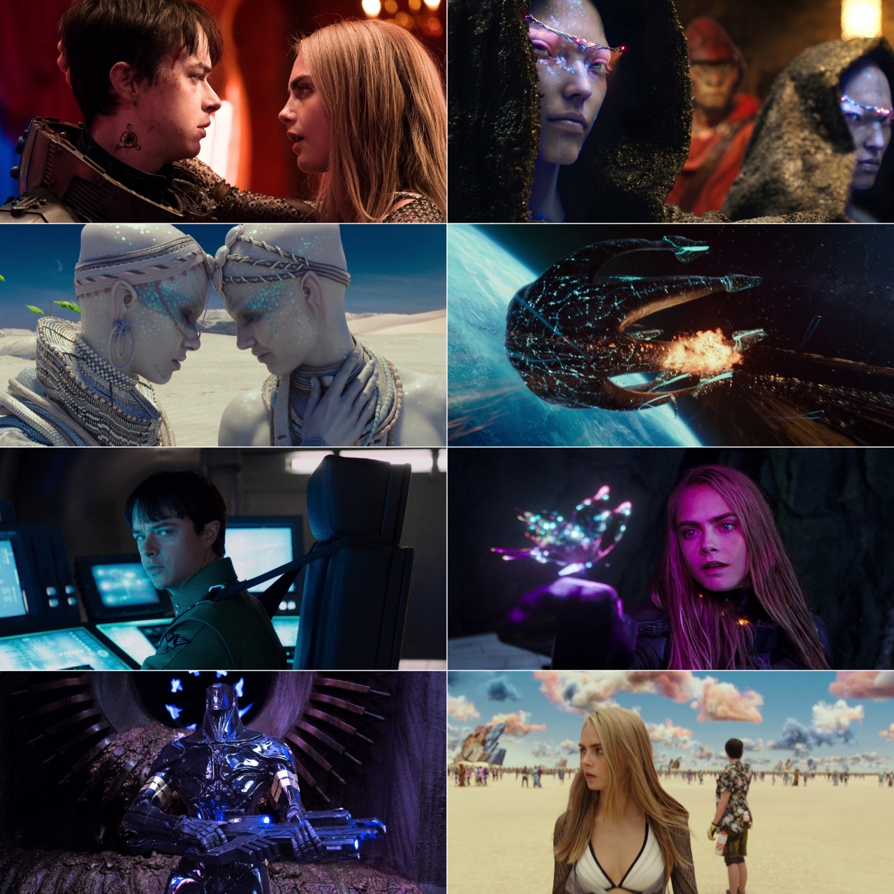 Valerian and the City of a Thousand Planets 2017 Hindi English Dual Audio Movie BluRay HD ESub screenshot