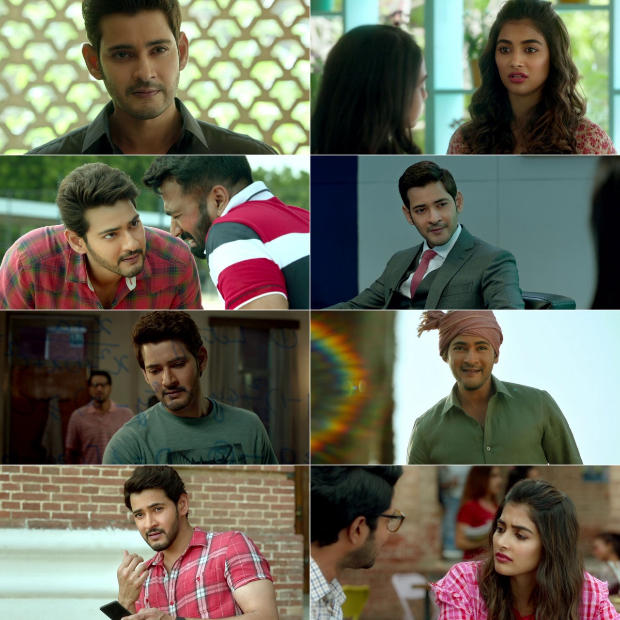 Maharshi (2019) {Hindi + Telugu} Dual Audio UnCut Movie HD ESub screenshot