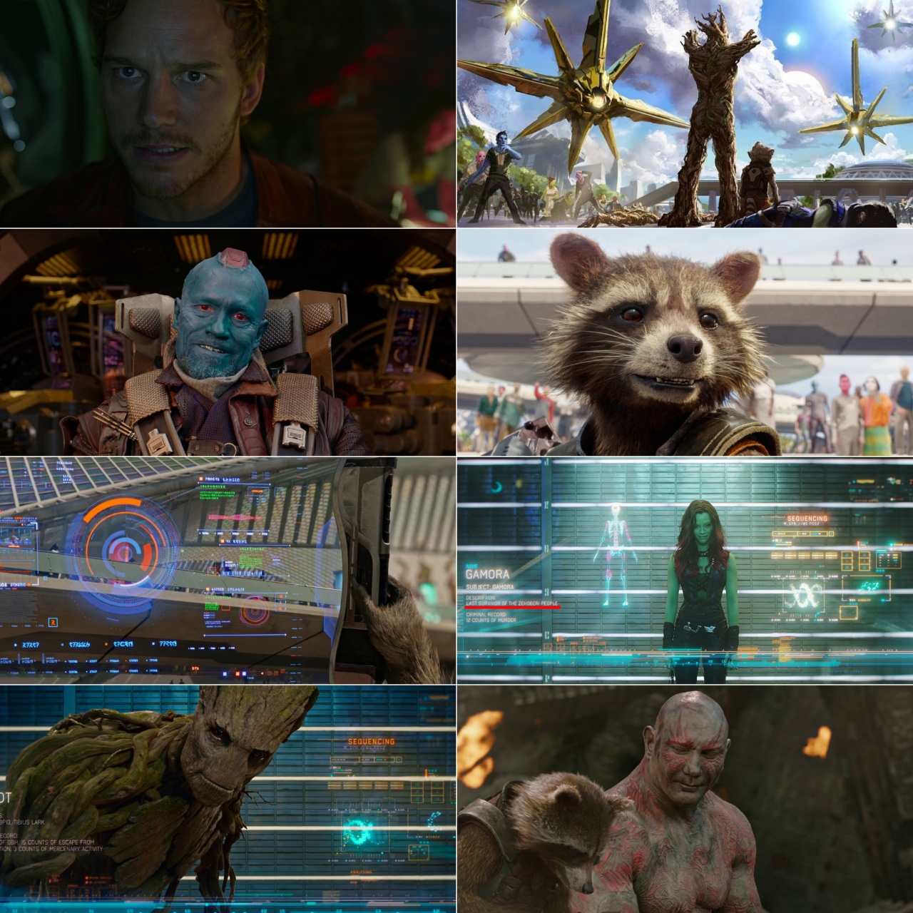 Guardians of the Galaxy (2014) (Hindi + English) Dual Audio MCU Movie BluRay HD ESub screenshot