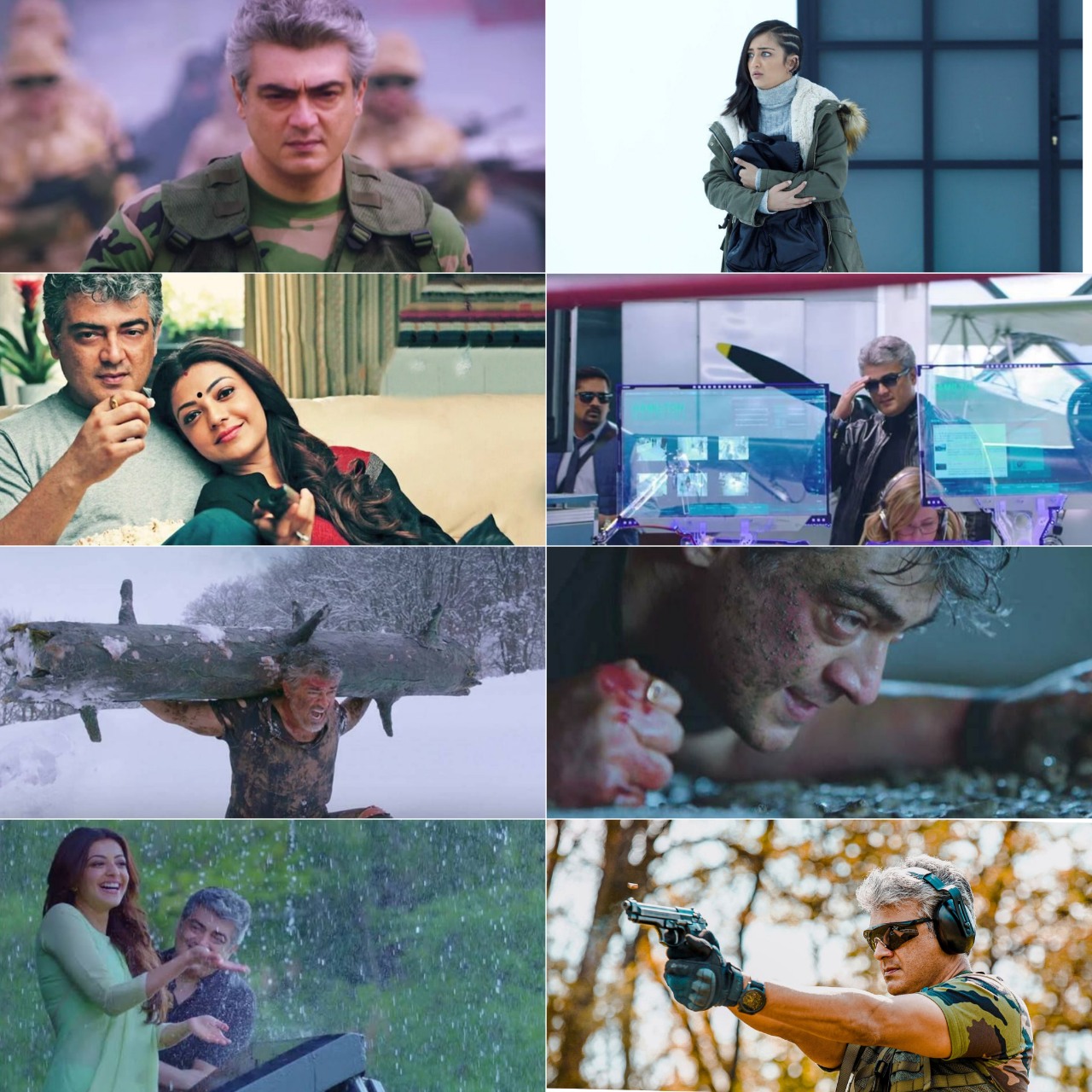 Vivegam (2017) {Hindi + Tamil} Dual Audio UnCut Movie HD ESub screenshot